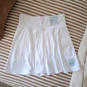 🆕️ FLX White Athletic Skort Small Tennis or Golf 🆕️